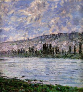 Claude Oscar Monet : The Seine at Vetheuil V